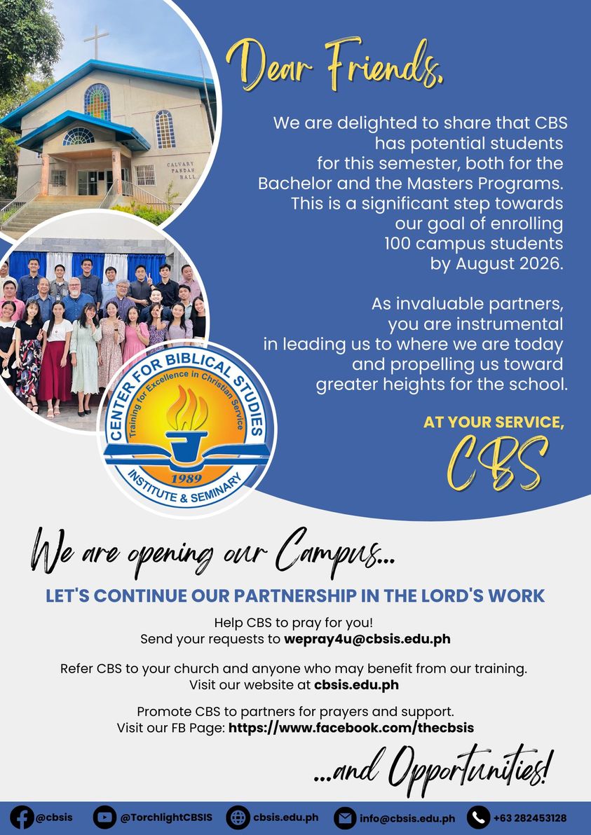 We are opening our Campus..